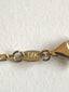 14k Yellow Gold 4 Leaf Sunburst Adjustable Clover Bracelet Lobster Clasp 7.25"