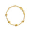 Baby Diamond Cut Heart Bracelet