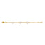 Baby Diamond CZ Heart Gold Bracelet