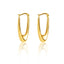 Gold Hoops Creoles Earring