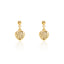 Hanging Diamond Cut Heart Earring