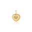 Heart with Stones Charm