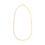 Gold Paperclip Chain & Pearls Combination Necklace