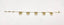 14K Yellow Gold Heart Bracelet Adjustable 7inch Spring Ring Clasp 2.6grams