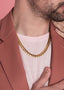 14K Gold 9.5mm Lite Miami Cuban Chain For Men 22 Inch Necklace with Box Closure