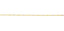 14k Gold 7.25" Two-Tone 1.7mm Diamond Cut Bar and Bead Link Bracelet 2.4Gr