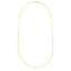 14K Yellow Gold 10" 2.8mm Alternating Paperclip Chain Anklet with Lobster Lock