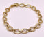 14K Gold Shiny Oval Link Bracelet 7.25" with Lobster Clasp 4.15 grams