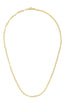 10K Yellow Gold 2.5mm Paperclip Chain Necklace 24inches 4.69grams Lobster Clasp