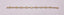 14k Gold Matte Stamping and Shiny Heart  Bracelet 6 inch 3.01 grams