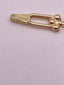 14K Gold Geometric Link with Ball Accents Bracelet Lobster Claw 7.25 inch 2.88g