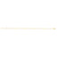 14K Yellow Gold Polished Station Cross Anklet with Lobster Clasp 10" 2.30grams