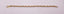 14K Gold Textured Link Bracelet 7.75" with Lobster Clasp 3.50 grams